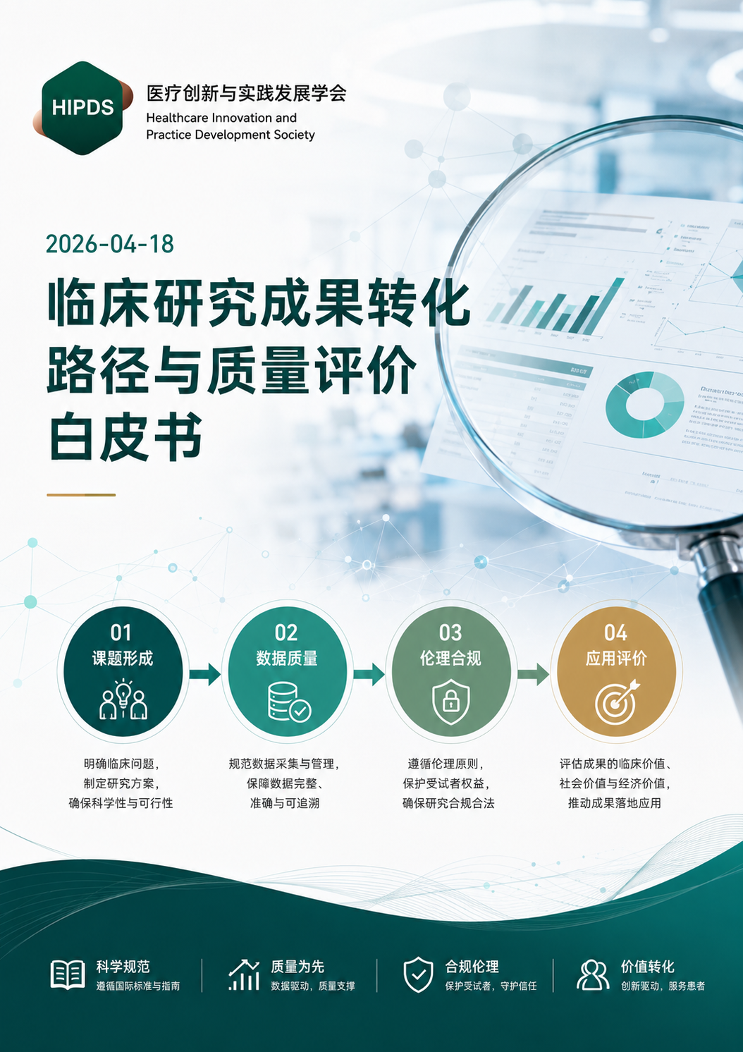 临床研究成果转化路径与质量评价白皮书